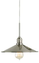  PD312SNBL - Pendant Dim Sum II Satin Nickel  Black Cord